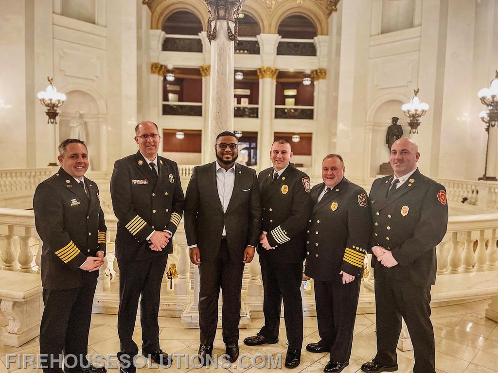 2023-2025 PACFCA Executive Board with Lt. Governor of Pennsylvania Austin Davis. April 2023.