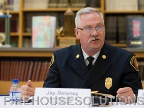 Fire Chief Jay Delaney for representing the career fire chiefs at the PA State Association of Boroughs &ldquo;The Power of Advocacy&rdquo; conference in Hershey. Chief Delaney spoke to roughly 350 elected officials on the importance of developing local ordinances to combat the ongoing issues with fireworks.