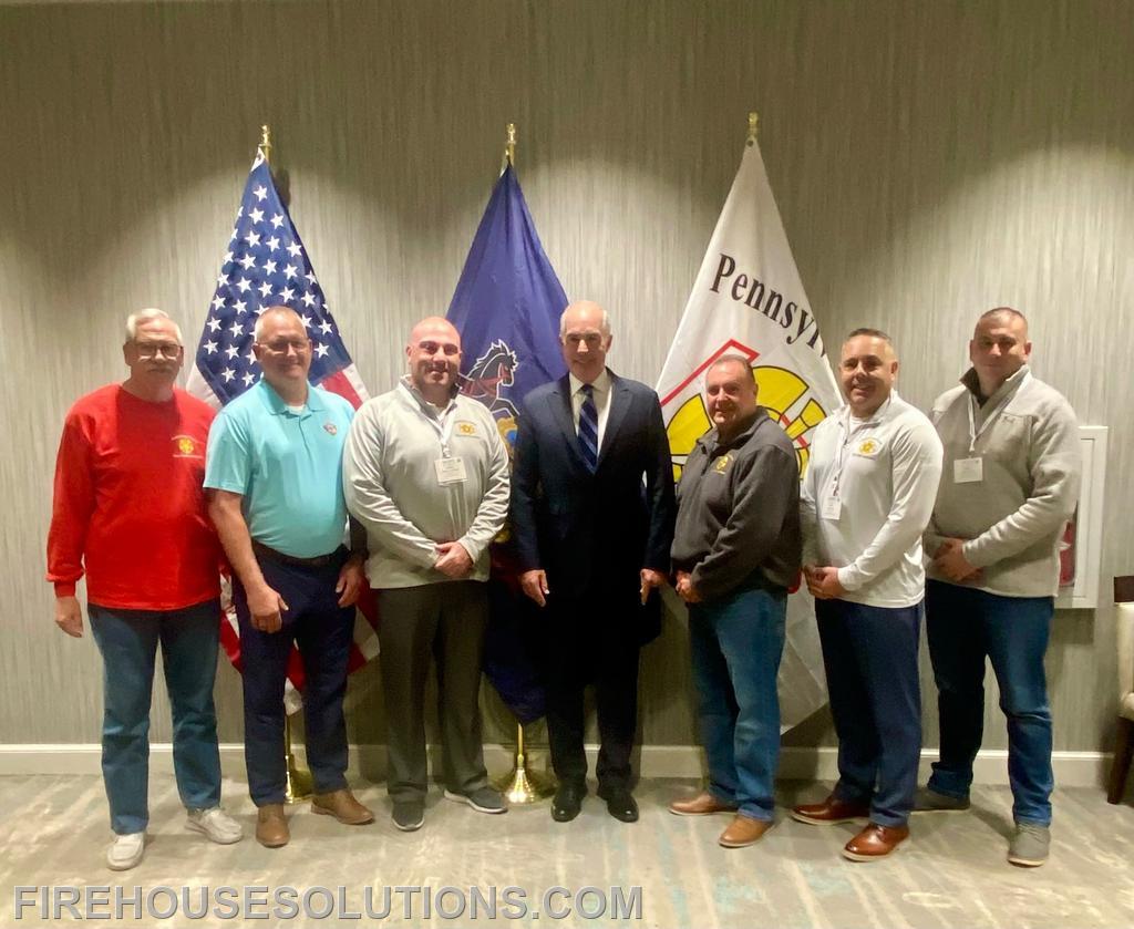PACFCA Executive Board with U.S. Senator Bob Casey during the PML Leadership Summit in Scranton, PA. October 2024.