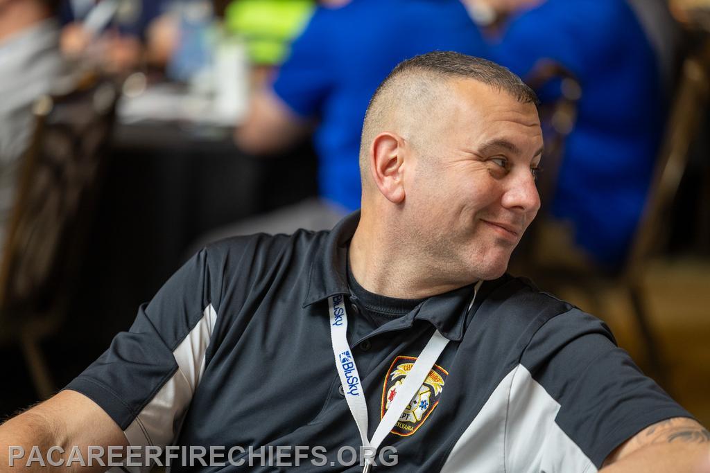Chief Ulrich at the 99th Annual EDIAFC Conference. Lancaster 2026.