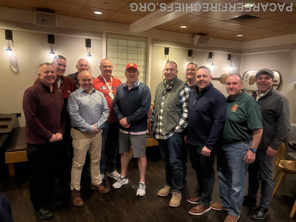 Dinner for the PACFCA members before the start of the 44th annual PELRAS at Hershey Lodge. March 2026